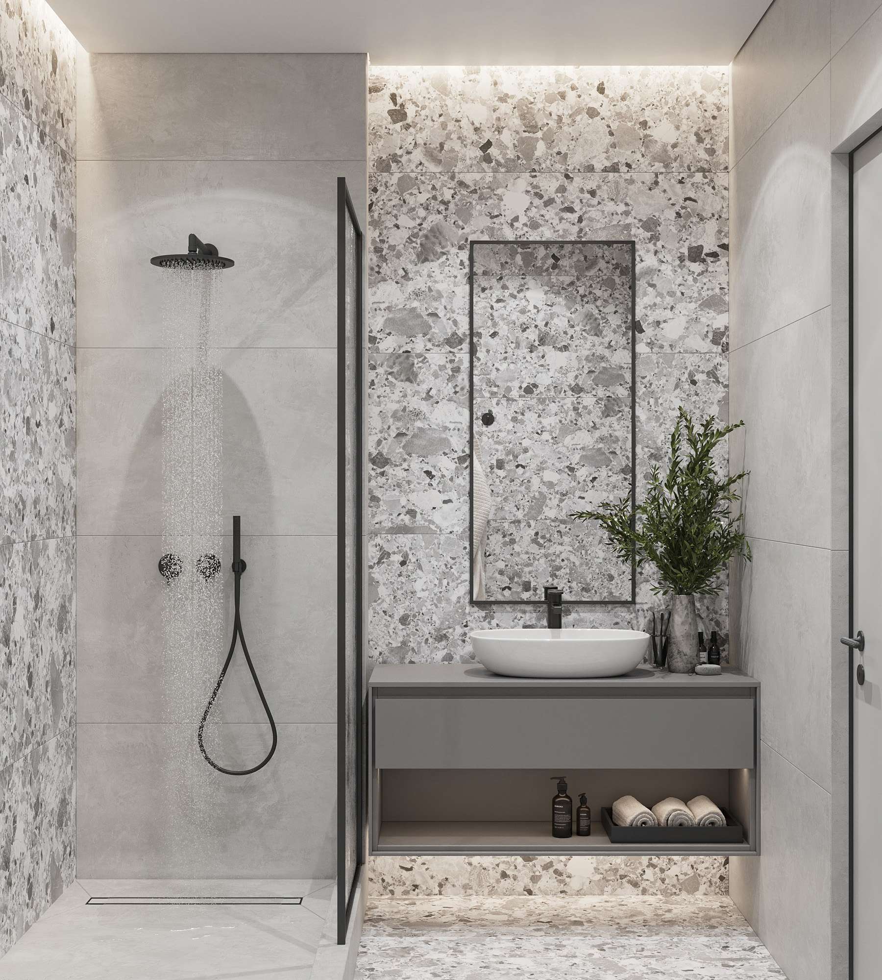 Керамогранит TERRAGONA SILVER 60х120 Creanza SL1004-A