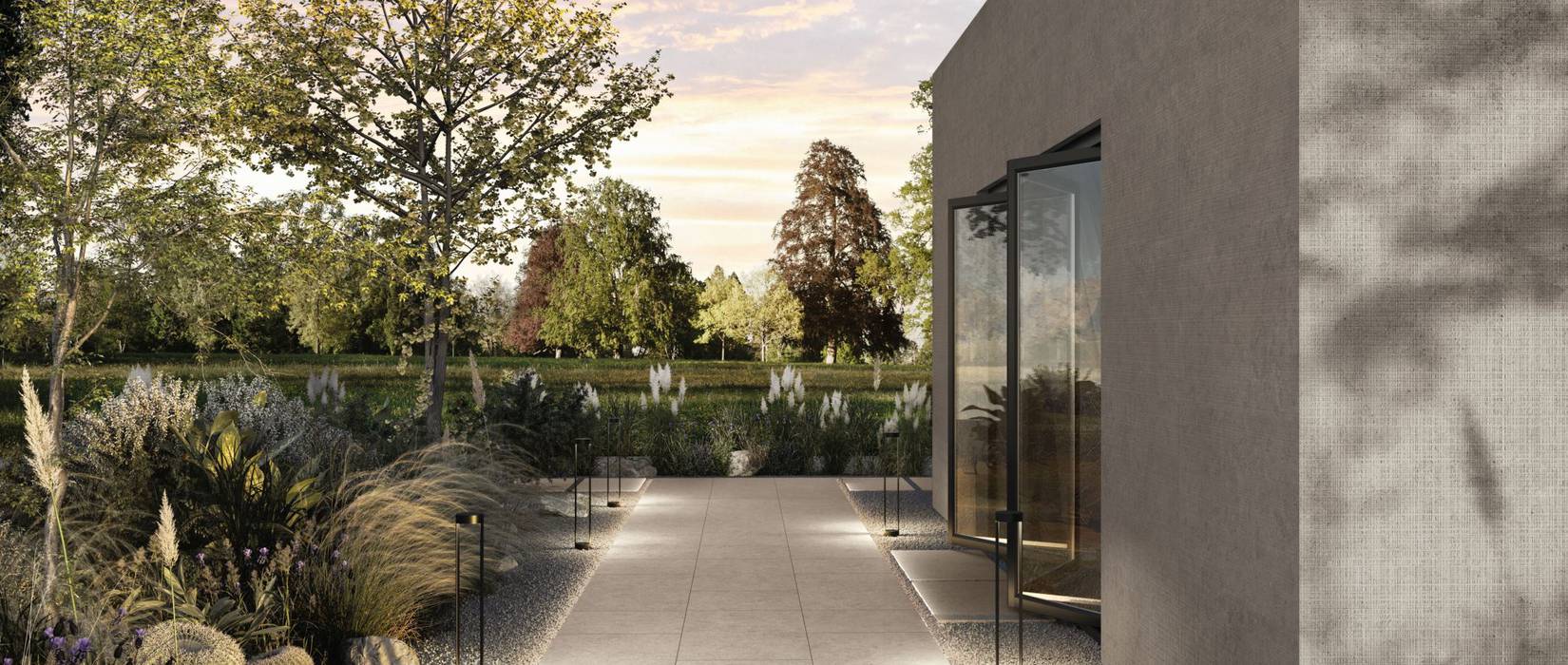 Пол / облицовка керамогранита с эффектом камня Supergres MOONLIT ARCH-00004868 - Вид №6