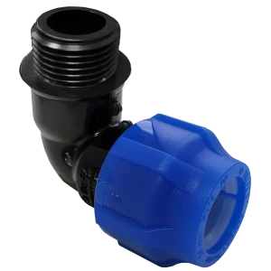 Отвод комбинированный 90° ПНД Valfex 2"x63 мм НР 85457870 STLM-2165713