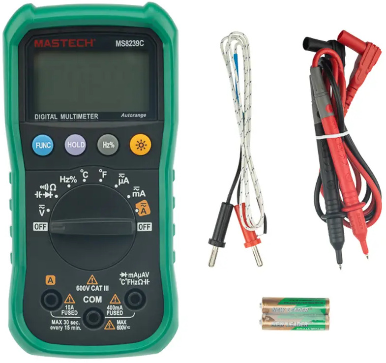 90449350 Мультиметр профессиональный Mastech MS8239C STLM-0848192