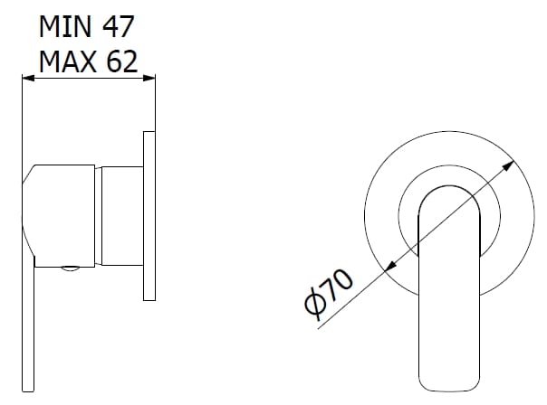Дистанционное управление на стене IB C-67 ARCH-00151883 - Вид №11