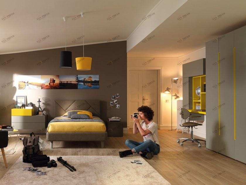 Moretti Compact Модульная спальня в вязе для мальчиков sun-id-1424988