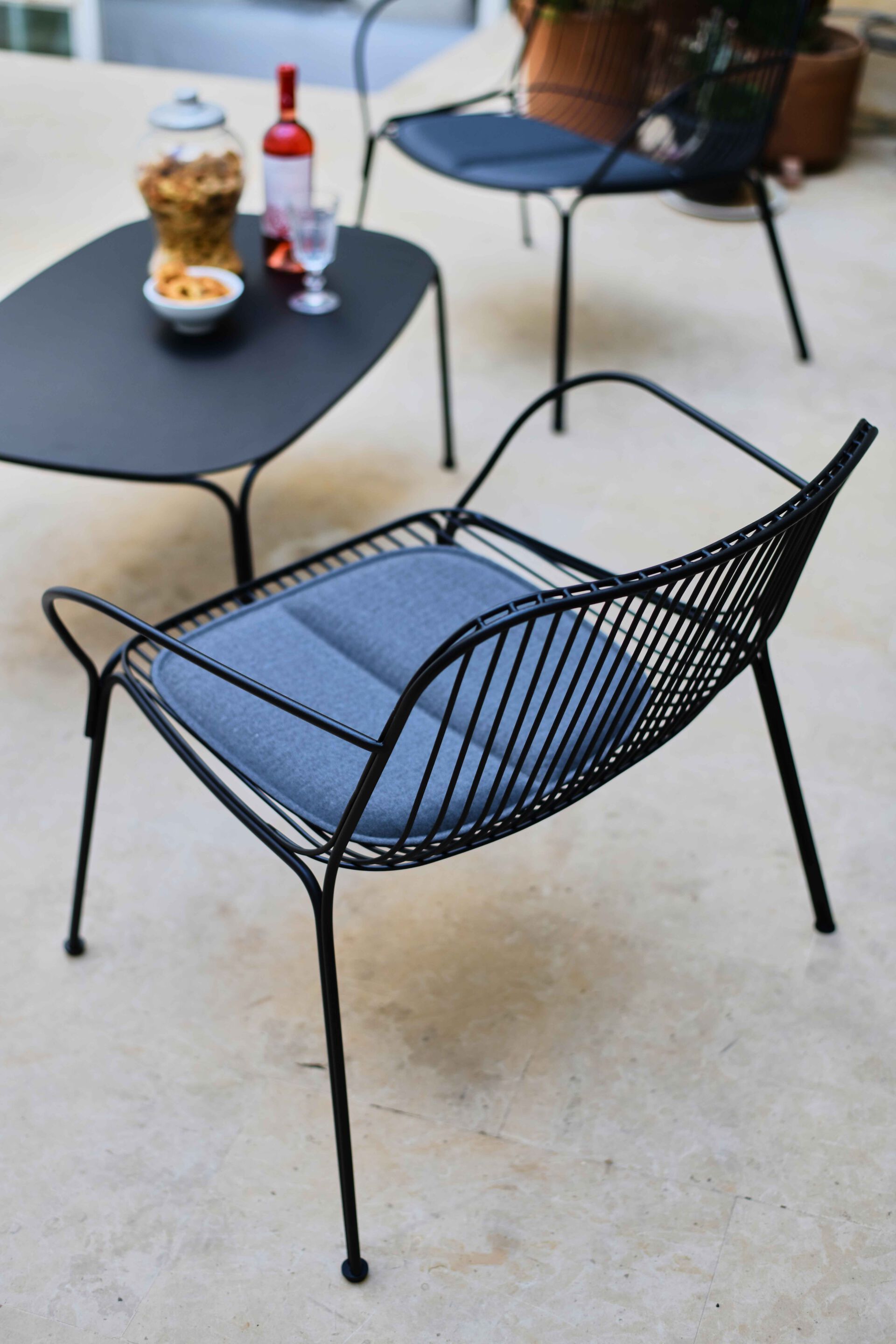 Садовое кресло из оцинкованной стали с подлокотниками Kartell Hiray ARCH-00023040 - Вид №16