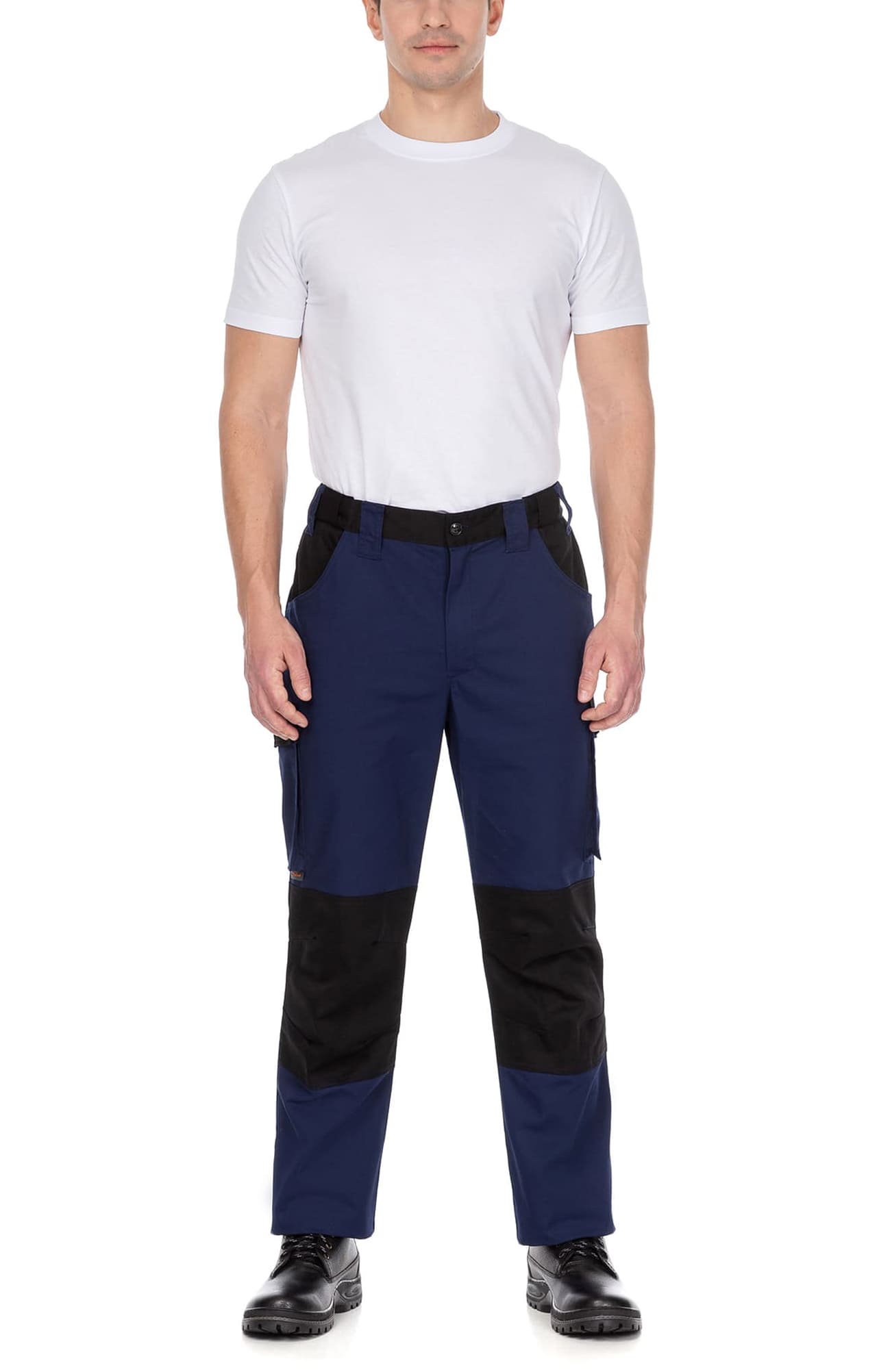 70047 Костюм  NEW темно-синий с черным STATUS  Летняя спецодежда  размер 56-58/182-188  - Вид №13