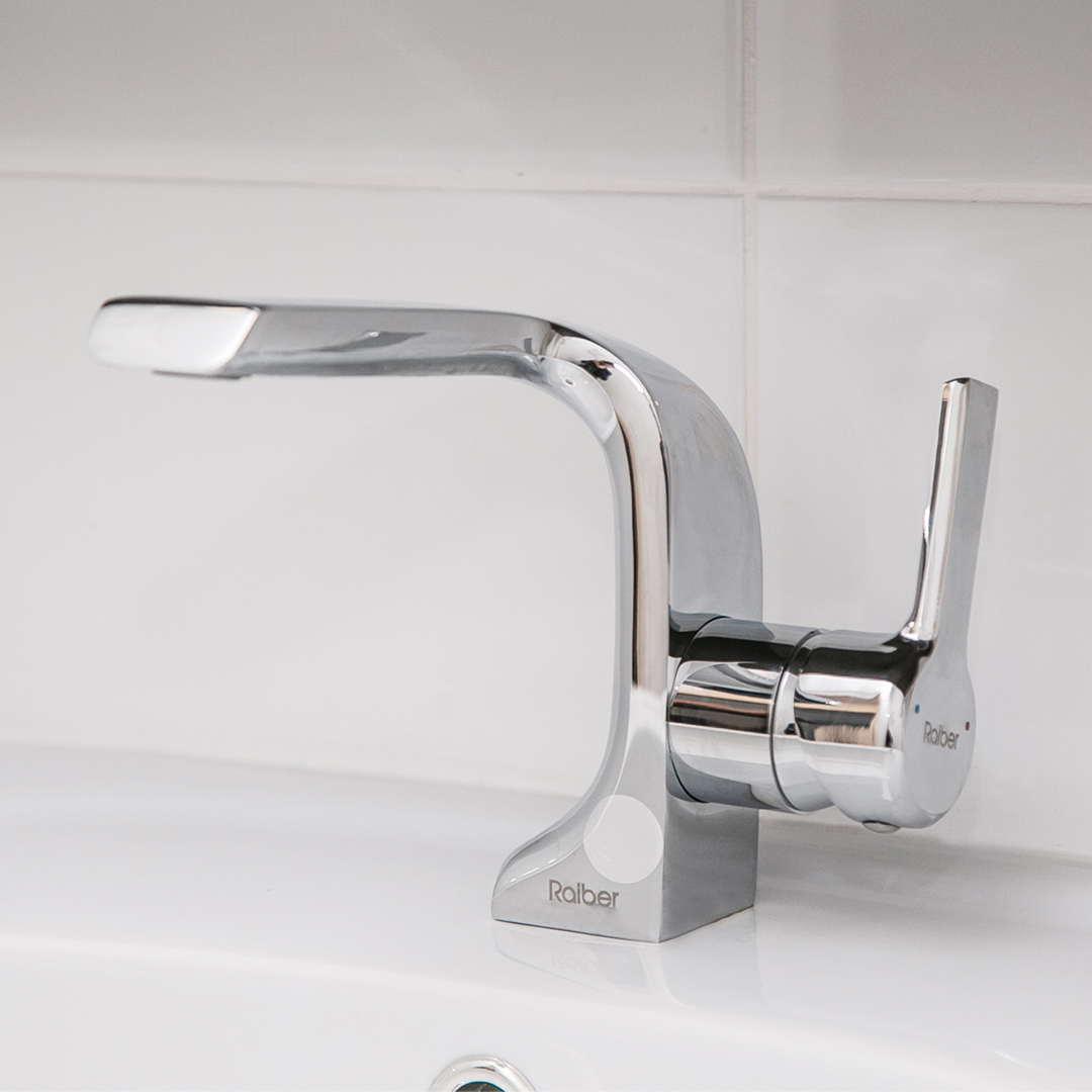 Смеситель для раковины Raiber Zigen R1901 однорычажный R1901 Santreyd  - Вид №4