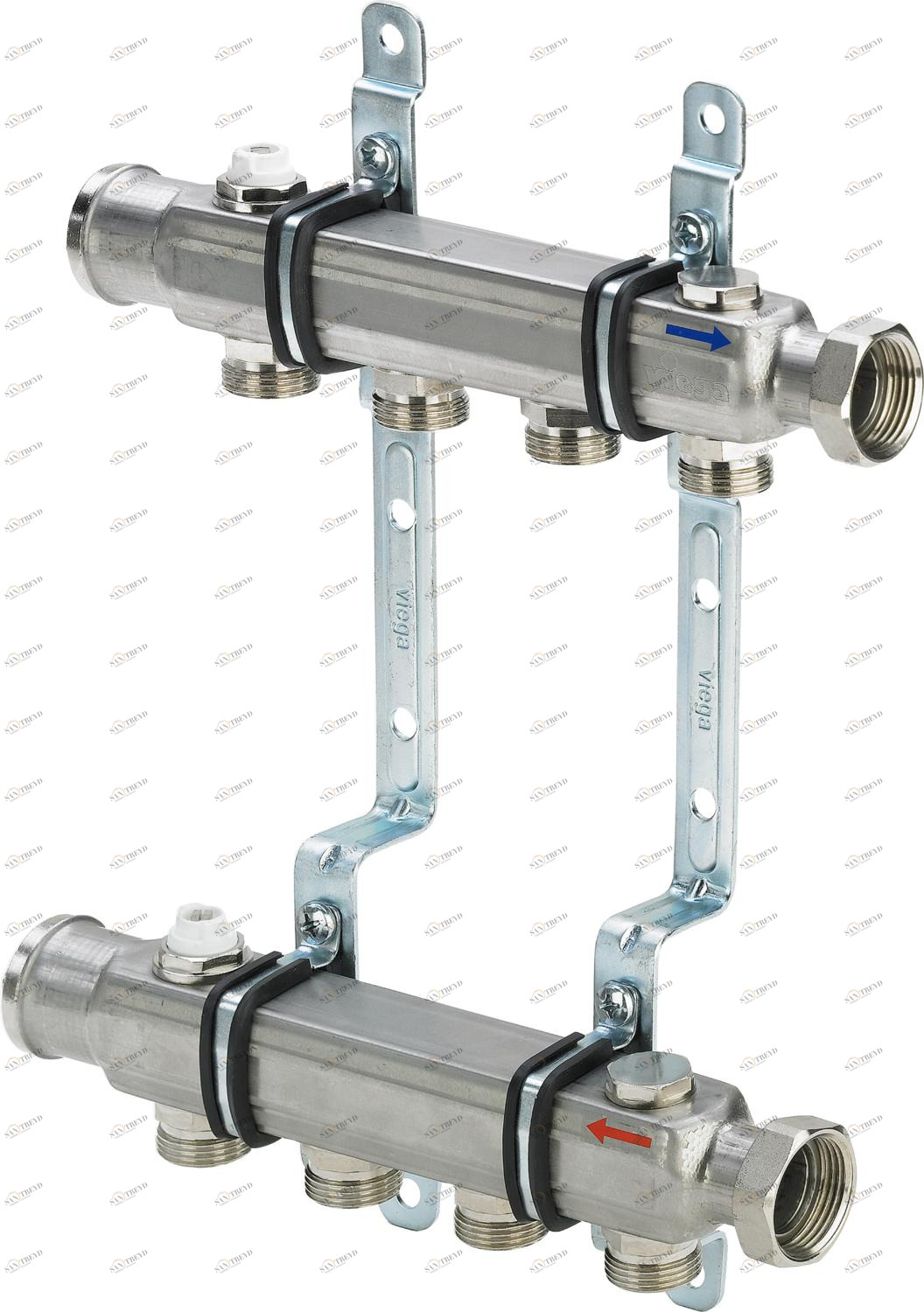 587 611 Модель 1078 Трубопроводные системы  Viega Smartpress  Коллекторы Santreyd 