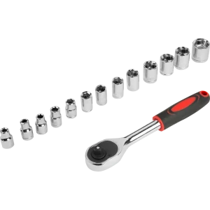 Набор торцевых головок с ключом Top Tools 38D570 1/4 дюйма, 49 шт.