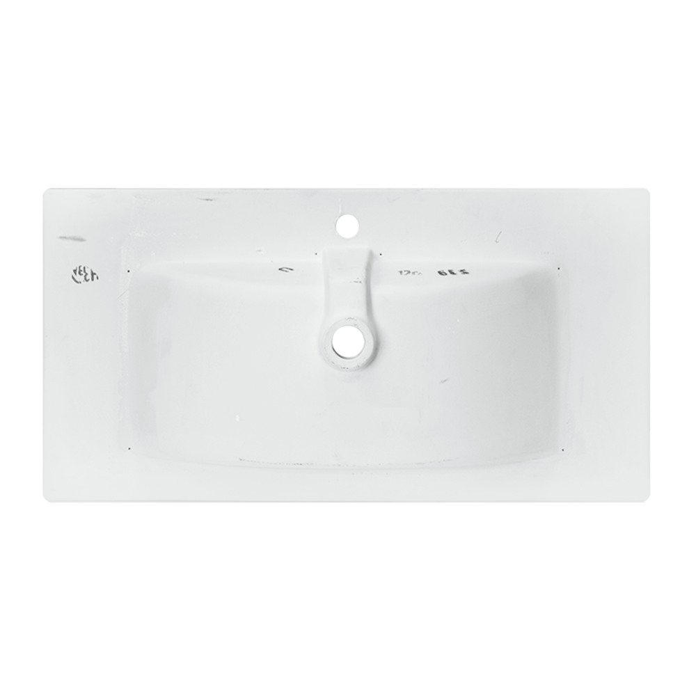 QDR90SLWB01 Мебельный умывальник 90 SANITA LUXE Quadro - Вид №6