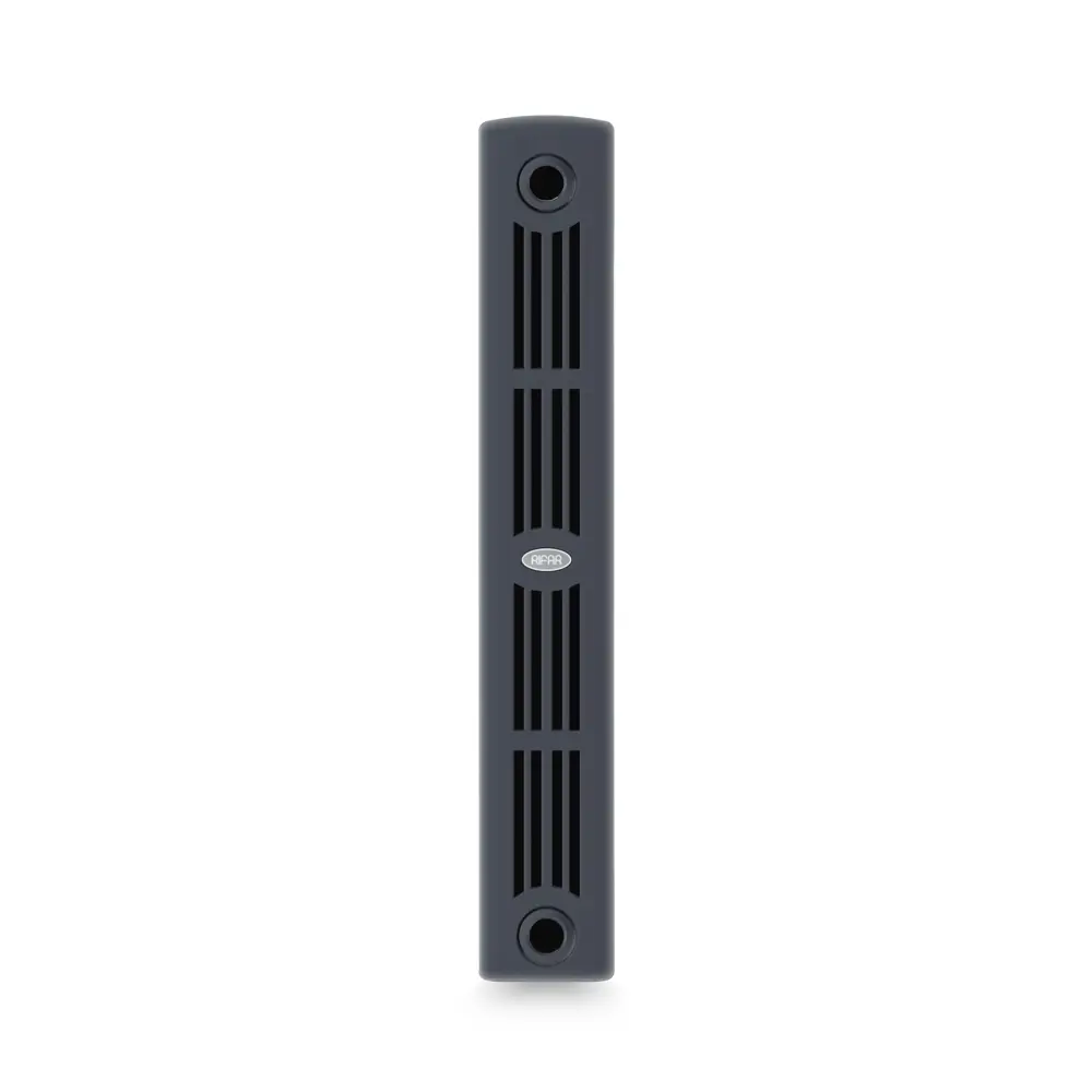 Радиатор секционный Rifar Supremo S50006RAL7012 500/90 6 секций боковое подключение биметалл серый 82560811 STLM-2193733 - Вид №2
