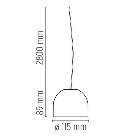 Алюминиевый подвесной светильник In Stock Flos ARCH-00038227 - Вид №2