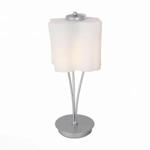 Настольная лампа ST Luce Onde SL116.504.01 ST LUCE КЛАССИЧЕСКИЕ 080832 Белый;серебро