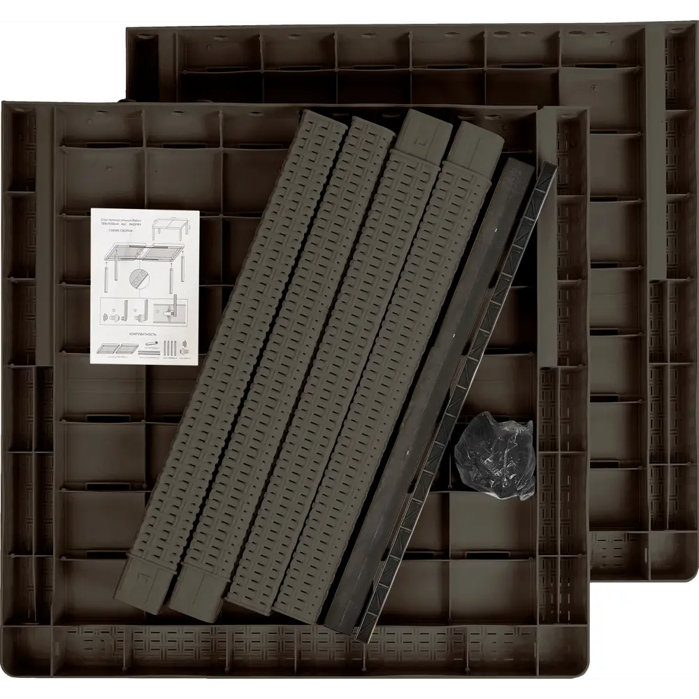 Стол INGREEN Rattan для террасы и дачи с плетеным дизайном 84347935 STLM-0048751 - Вид №4