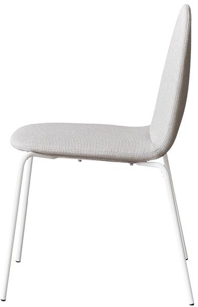 Grado Design Стул с тканевой обивкой и стальной основой Bunny Bun-ch-06 - Вид №1