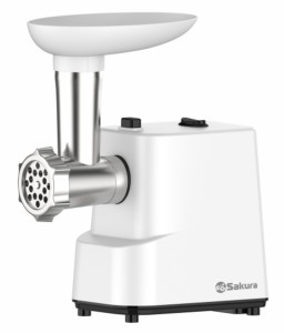 9199312 Мясорубка электрическая Sakura SA-6429W белый
