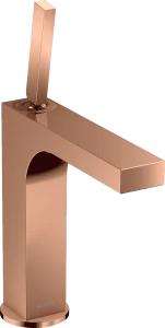 39032300 Смеситель для раковины 160, однорычажный, со сливной ручкой и сливным гарнитуром AXOR CITTERIO