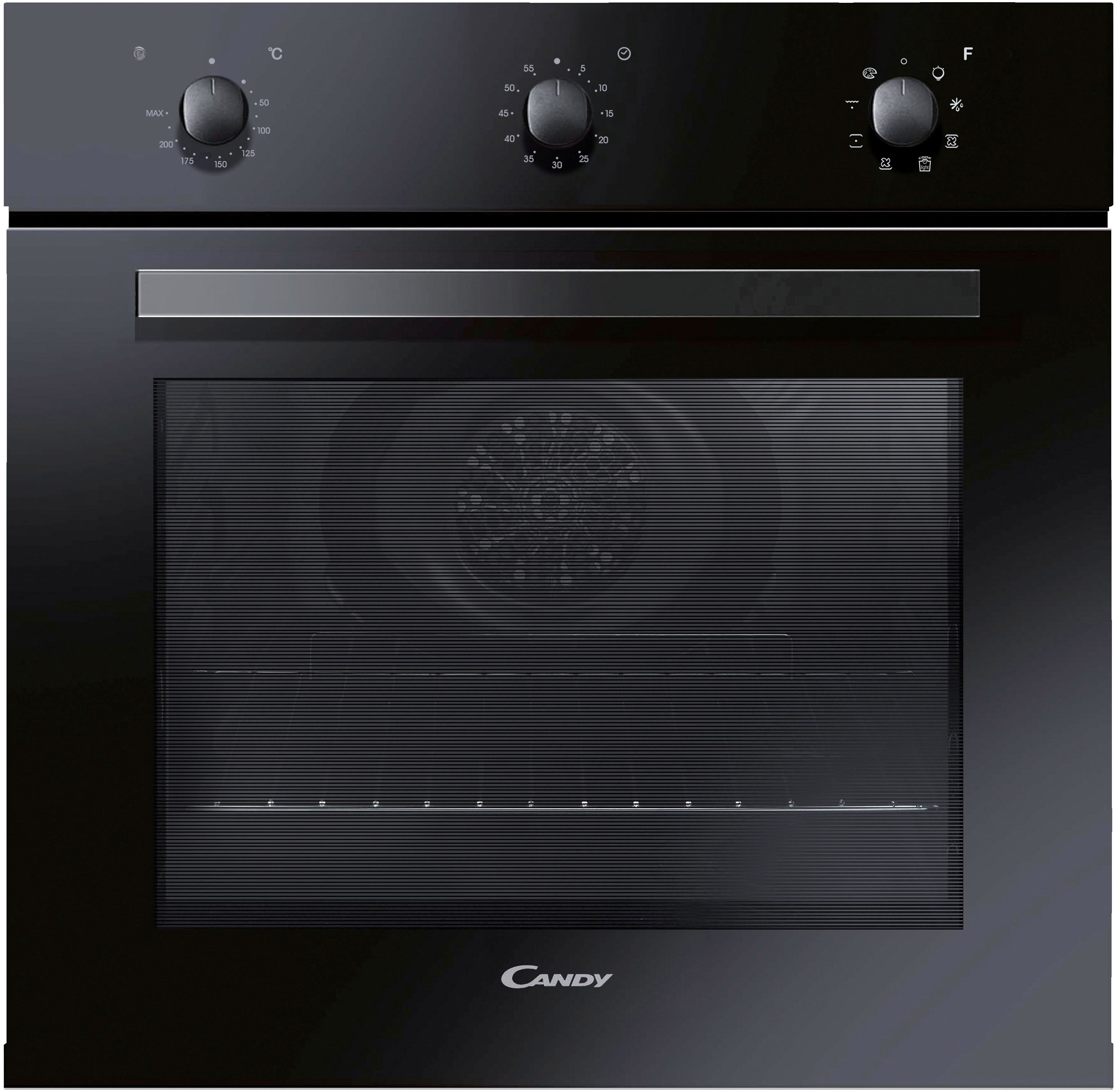 91054831 Многофункциональный духовой шкаф Fcp612n/e 59.5х59.5х56.7 см цвет черный STLM-0460041 CANDY