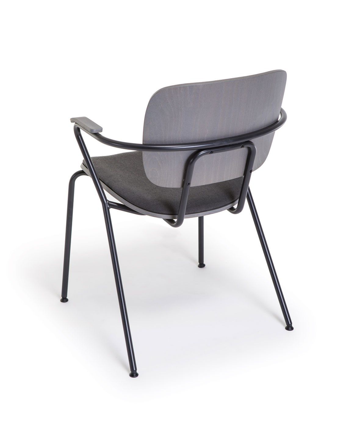 Металлический штабелируемый стул с подлокотниками Vergés ABC ARCH-00002019 - Вид №2