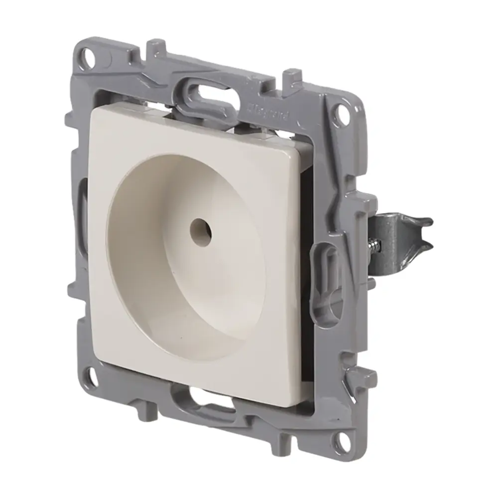 Legrand Etika - розетка скрытого монтажа без заземления, слоновая кость 17356417 STLM-1464602 - Вид №2