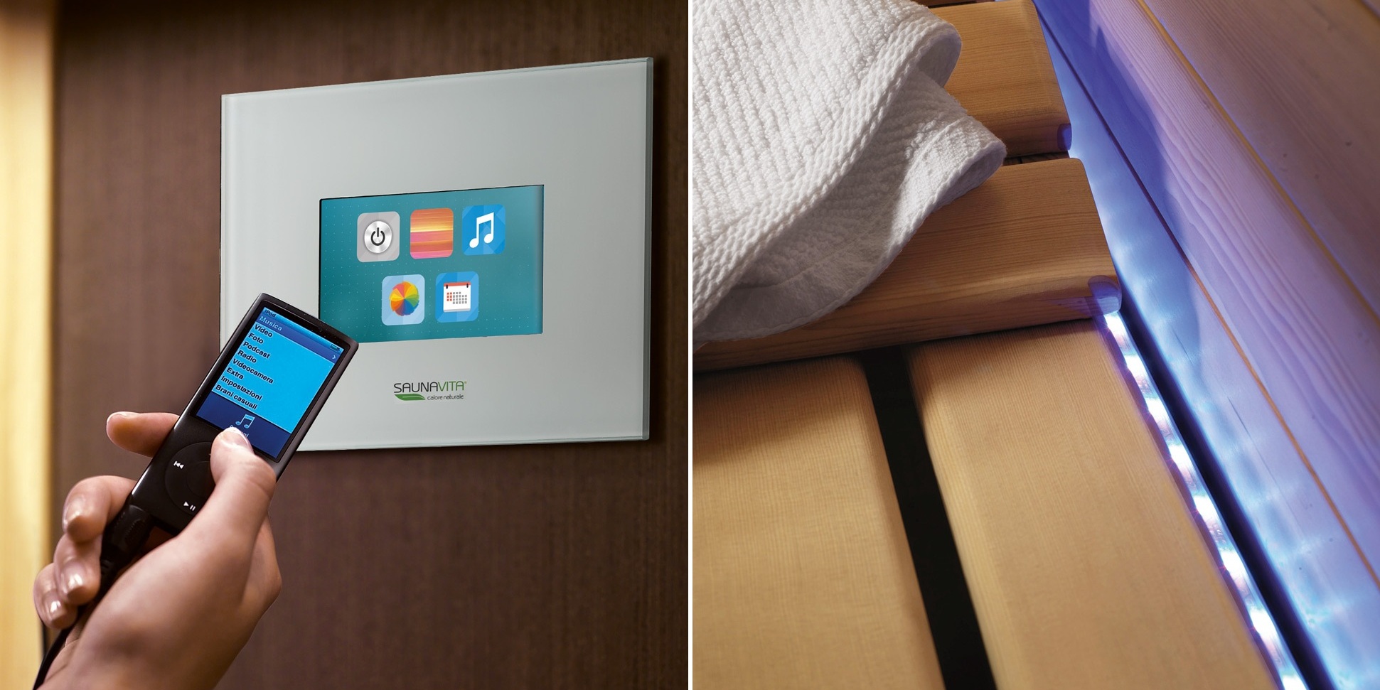 Домашняя сауна 165x127 пристенная Cuna Gruppo Geromin SSDCU1P5NH - Вид №2