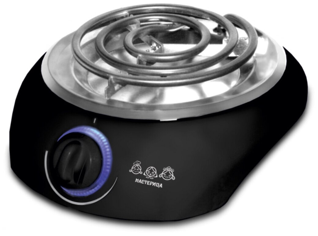 5356392 Плита компактная электрическая Мастерица ES-0101 черный STDN-0094623