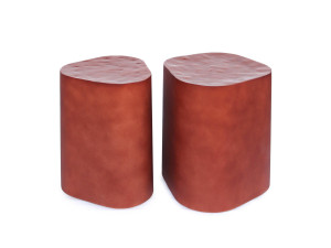 Набор из 2 столов из эмалированной стали