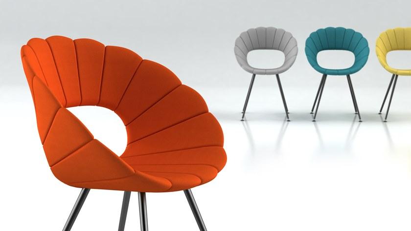 Tonon Стул из пеноматериала с металлической основой Flower 900.01 - Вид №9