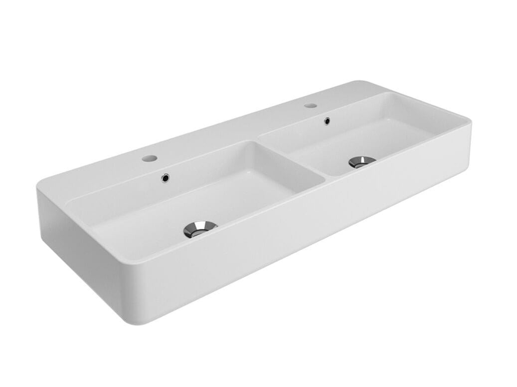 Керамическая двойная подвесная раковина Olympia Ceramica стрейч ARCH-00085060