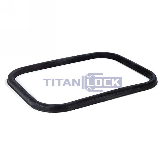 Уплотнение люка прямоугольного 760х460 мм, EPDM TLTSR76X46 TITAN LOCK 