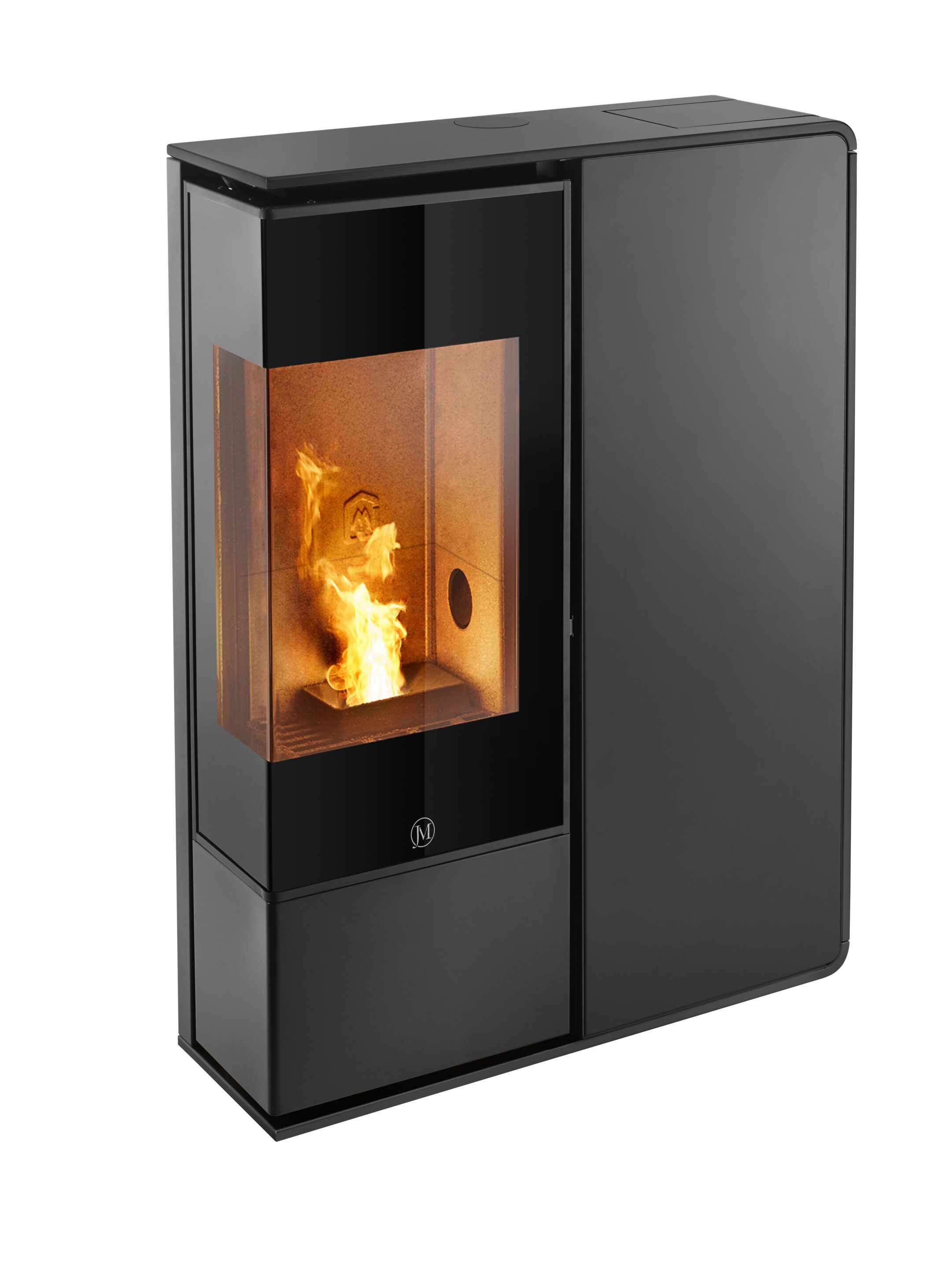 Угловая пеллетная печь с Wi-Fi класса A+ Jolly Mec воздушные системы ARCH-00031959 - Вид №2