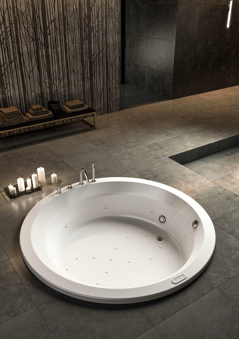 Albatros Встраиваемая 2-х местная гидромассажная ванна Ethos 01et35bn - Вид №2