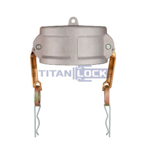 Камлок алюминиевый тип DC, заглушка для ниппеля 3", TL300DCAL TITAN LOCK