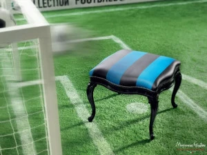 Modenese Gastone Пуф из кожи Football Art. 21