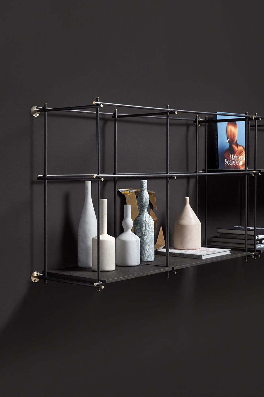 Секционный книжный шкаф из дуба Vibieffe E_spirit Book ARCH-00049793 - Вид №6