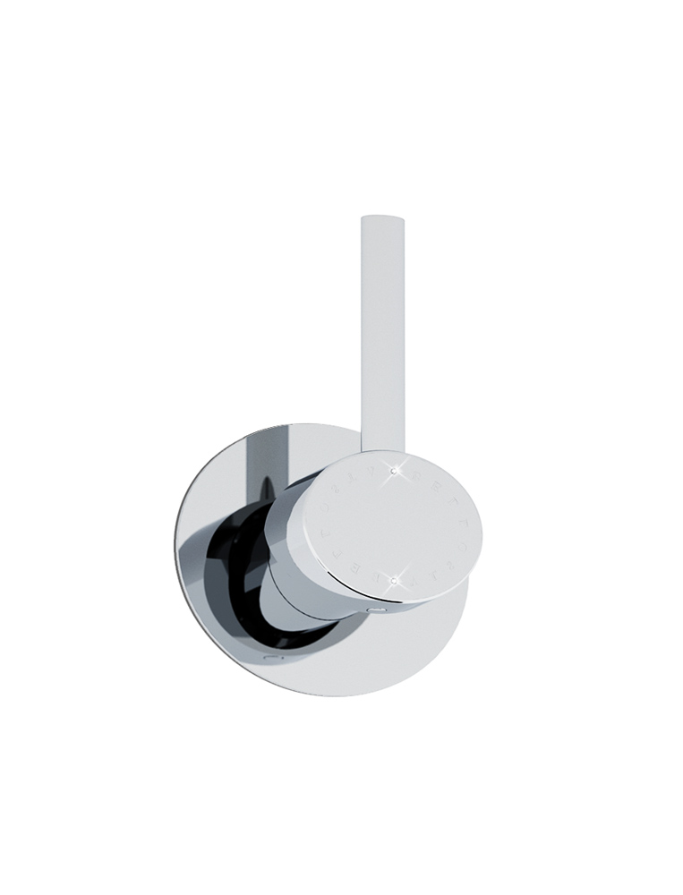 8303/4/1/E
+ 034128 Bellosta Rubinetterie ВСТРОЕННЫЙ ДИВЕРТЕР 4 ВЫХОДА C / SWAROVSKI 