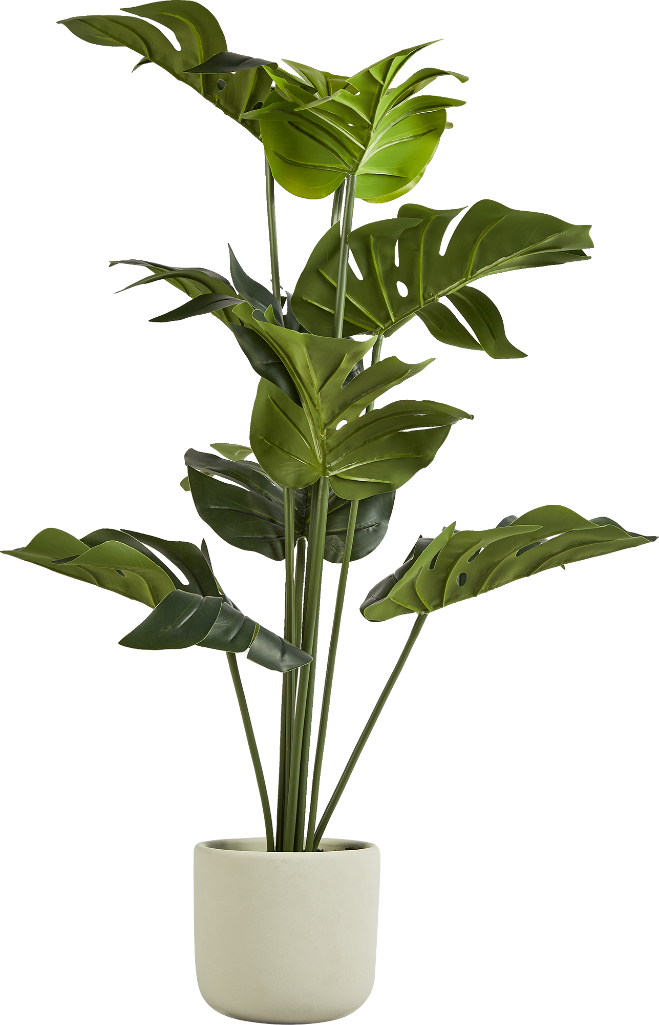 87681874 Искусственное растение Монстера 82x16 см пластик STLM-0074884 Santreyd 