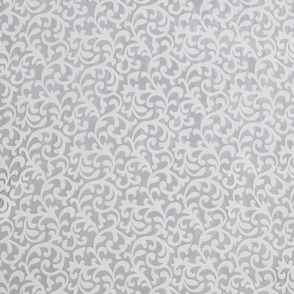 Тюль на ленте «Узор» 250x260 см вензель цвет белый ТОРГОВЫЙ ДОМ ТЕКСТИЛЬ STLM-2131847