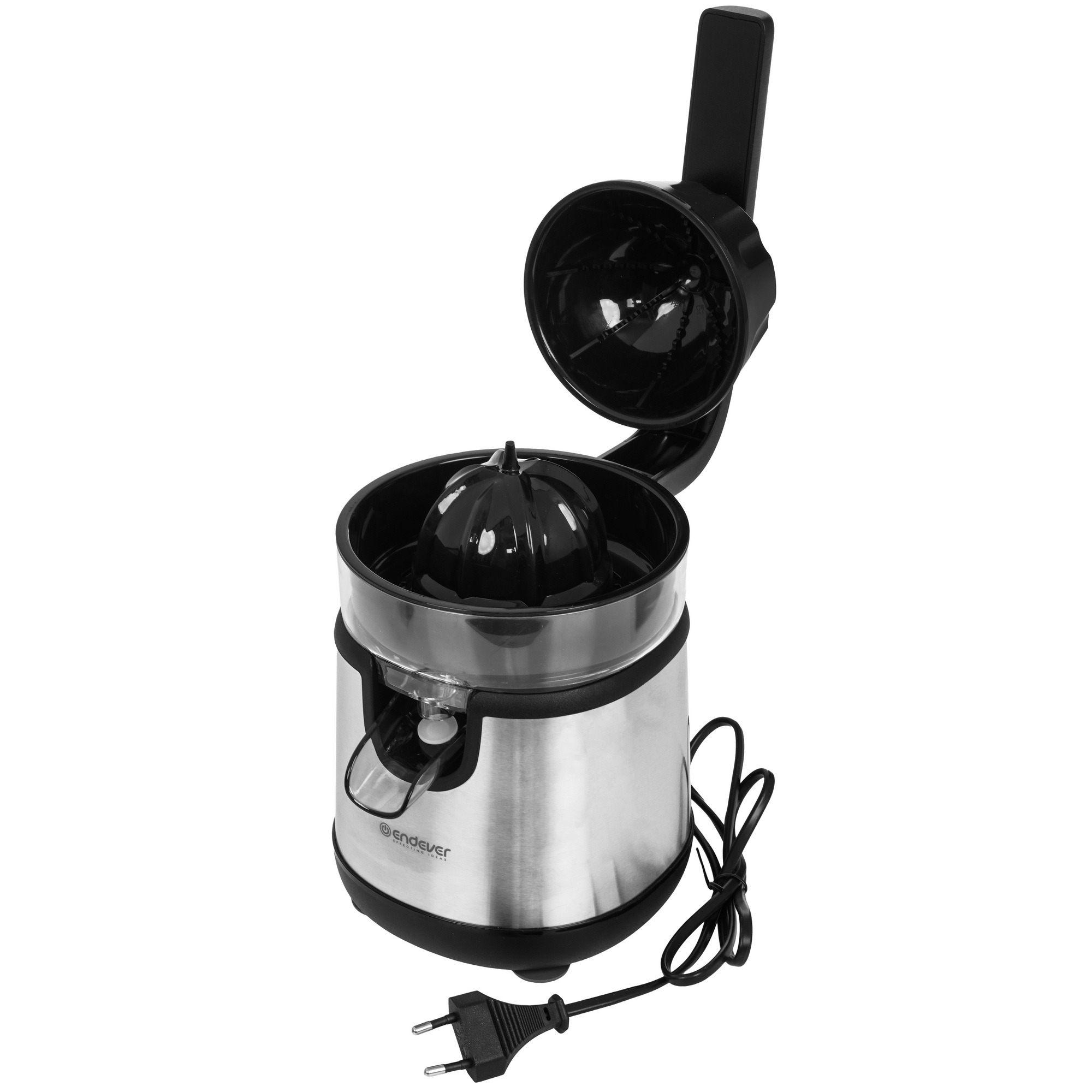 9216764 Соковыжималка электрическая Endever Sigma-150 серебристый STDN-0104110 - Вид №4