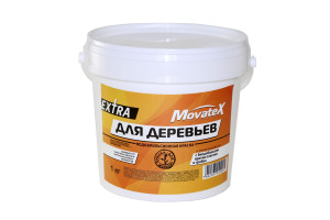 16945423 Водоэмульсионная краска EXTRA для деревьев, 1 кг Т21192 Movatex