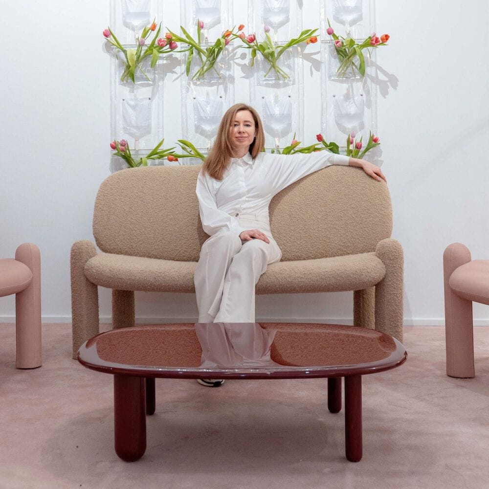 Журнальный столик с столешницей из МДФ и ножками из массива дерева Driade ARCH-00136022 - Вид №3