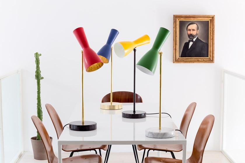 Il Bronzetto Регулируемая настольная лампа из латуни Wormhole Wor04 - Вид №3