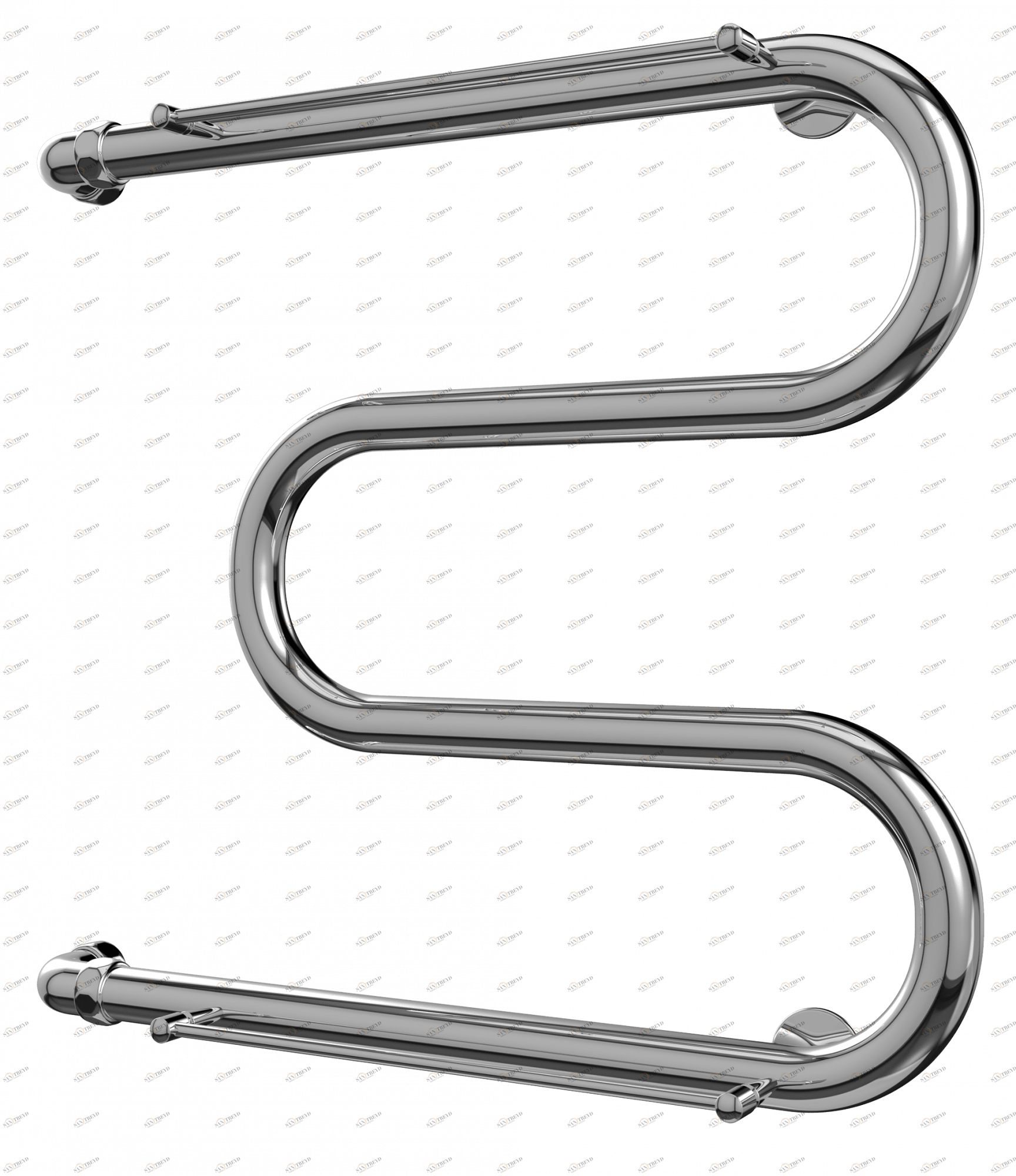 4620768880377 ЭКОНОМ М-обр с/п AISI 32х2 600х400 Полотенцесушитель TERMINUS Нержавеющая сталь