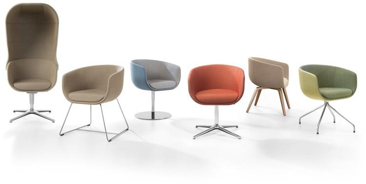 profim Кресло вращающееся на 4 спицы с подлокотниками Nu sun-id-1441585 - Вид №4