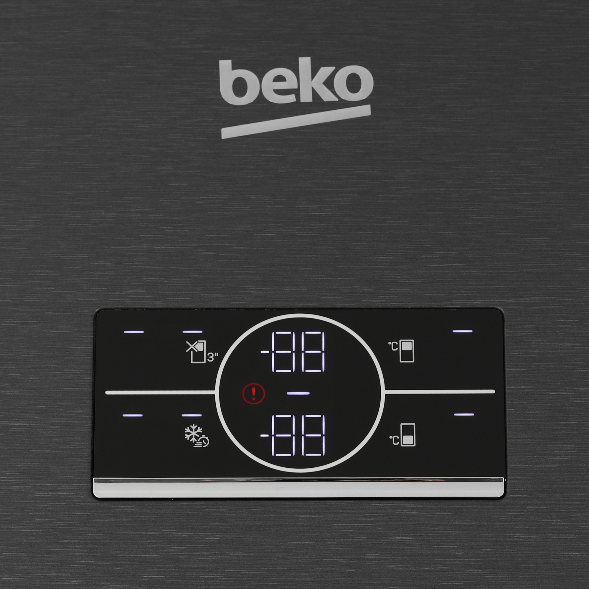 9208976 Холодильник с морозильником   Beko B5RCNK4037ZXBR серый STDN-0068474 - Вид №10