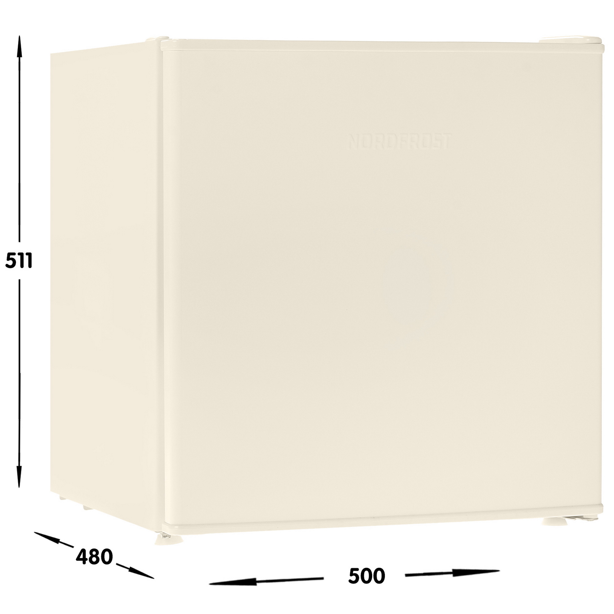 8167866 Холодильник компактный   Nordfrost NR 506 E бежевый STDN-0116666 - Вид №6