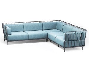 5-местный тканевый садовый диван