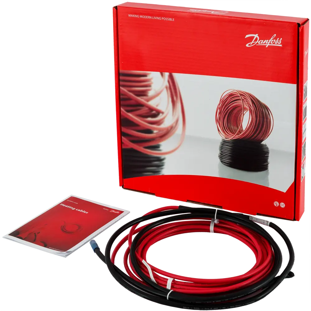 Нагревательный кабель для теплого пола Danfoss ECflex 18T 34 м, 615 Вт 82320122 STLM-2002239  - Вид №2