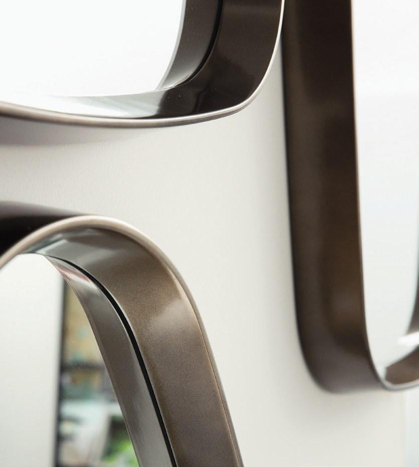 Porada Зеркало настенное квадратное в ореховой раме Iron sun-id-1412527 - Вид №2