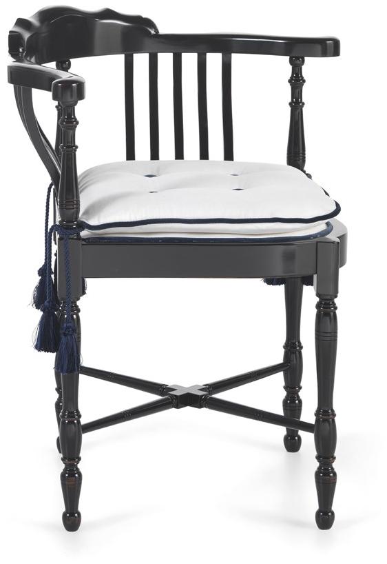 Gianfranco Ferré Home Стул из лакированного бука с обивкой sun-id-1461144 - Вид №1