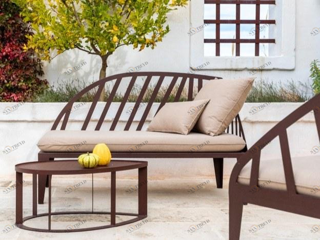 TrackDesign Кресло для отдыха из кортеновской стали  Dp0259000 