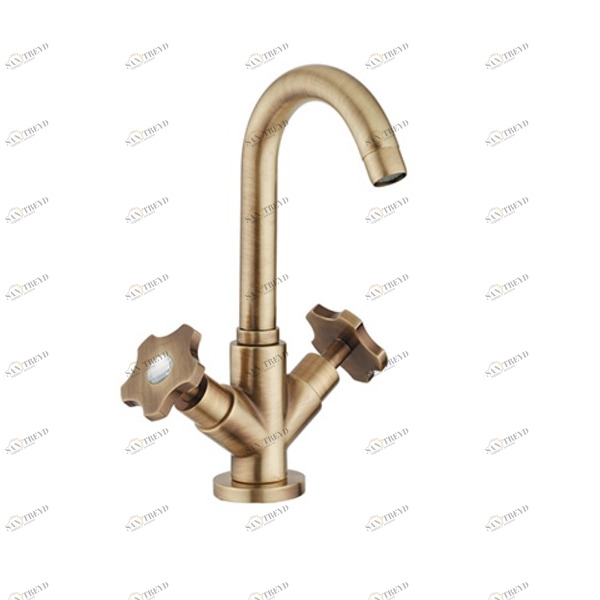 Смеситель для раковины Olympia Ceramica Impero Style бронза Guilini G 3657A